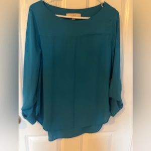 Loft along Sleeve Blouse Size Small